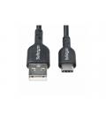 Cable usb tipo a a usb tipo c startech 1m - macho - macho - negro