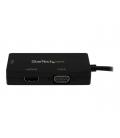 Adaptador mini dp a vga - dvi - d - hdmi startech 0.27m - macho - hembra - negro