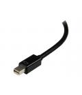 Adaptador mini dp a vga - dvi - d - hdmi startech 0.27m - macho - hembra - negro