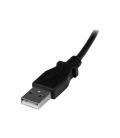 Cable usb tipo a a micro usb tipo b startech 2m - macho - macho - negro