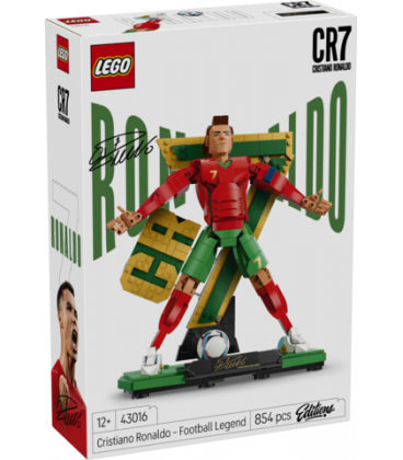 Lego leyenda del fútbol cristiano ronaldo
