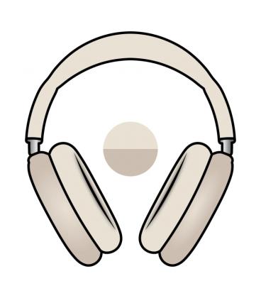 Auriculares bluetooth apple airpods max 2 usb-c/ blanco estrella