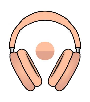 Auriculares bluetooth apple airpods max 2 usb-c/ naranja