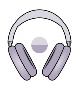 Auriculares bluetooth apple airpods max 2 usb-c/ purpura