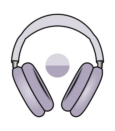 Auriculares bluetooth apple airpods max 2 usb-c/ purpura