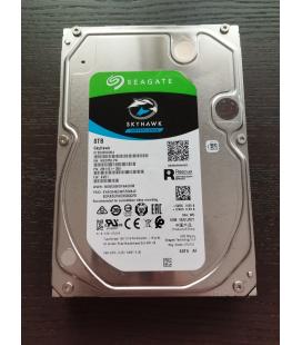 Disco duro interno hdd seagate skyhawk st8000vx004 8tb 3.5pulgadas 7200rpm - 256mb - sata 6gb - s - Imagen 1