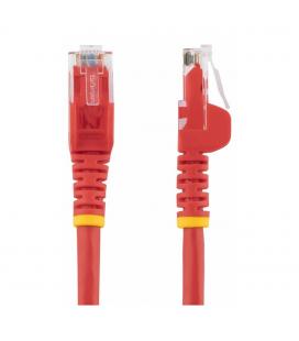 Cable de red startech latiguillo rj45 utp cat6 1m rojo