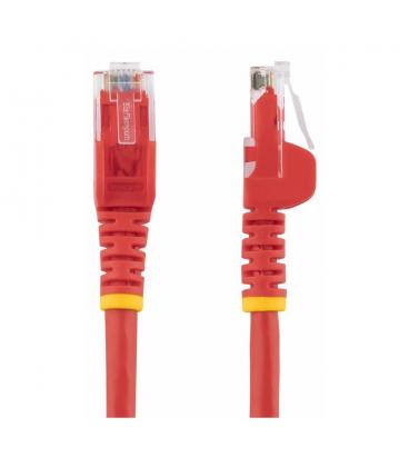 Cable de red startech latiguillo rj45 utp cat6 5m rojo