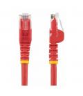 Cable de red startech latiguillo rj45 utp cat6 5m rojo