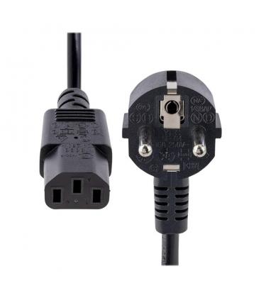 Cable schuko a c13 startech 1m - negro