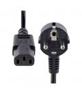 Cable schuko a c13 startech 1m - negro