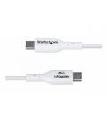 Cable usb tipo a a usb tipo c startech 3m - macho - macho - blanco