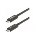 Cable usb tipo c startech 2m - macho - macho - negro