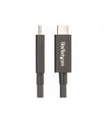 Cable usb tipo c startech 2m - macho - macho - negro
