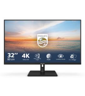 Monitor led 31.5 pulgadas philips 32e1n1800la - 00 va - 4k uhd - dp - hdmi - 140hz - 4ms - vesa 100x100