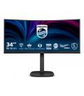 Monitor led 34 pulgadas philips 34b2u3600c - 00 curvo - va - wqhd - dp - hdmi - 120hz - vesa 100x100