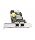 Tarjeta de red startech pr22gip - network - card 2x rj45 pci express 2.0