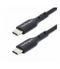 Cable usb tipo c startech 4m - macho - macho - negro