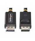 Cable displayport startech 1m - macho - macho - negro