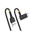 Cable usb tipo a a usb tipo c startech 0.15m - macho - macho - negro