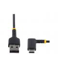 Cable usb tipo a a usb tipo c startech 0.15m - macho - macho - negro