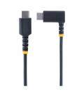 Cable usb tipo c startech 0.15m - macho - macho - negro