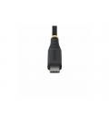 Cable usb tipo c startech 1m - macho - macho - negro