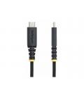 Cable usb tipo c startech 2m - macho - macho - negro