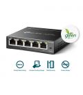 TP-Link TL-SG105E switch Gestionado L2 Gigabit Ethernet (10/100/1000) Negro