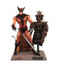 Figura brown wolverine marvel select 18 cm