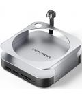 Docking para mac mini usb tipo-c vention thihag/ ranura ssd m.2/ 4xusb/ 1xusb tipo-c/ 1xdisplayport 4k/ 1xlector tarjetas/