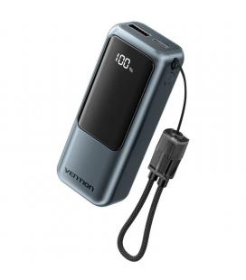 Powerbank 10000mah vention fkoh0/ 22.5w/ gris