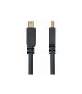 Cable mini dp a displayport startech 3m - macho - macho - negro