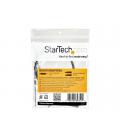 Cable mini jack 3.5mm startech 0.2m - hembra - macho - negro