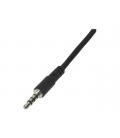 Cable mini jack 3.5mm startech 0.2m - hembra - macho - negro