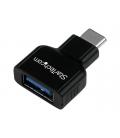 Adaptador usb tipo c a usb tipo a startech macho - hembra - negro