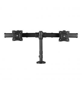Soporte mesa startech brazo doble vesa hasta 27 pulgadas 100x100mm max 8kg - brazo