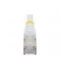 Cable de red startech latiguillo rj45 lszh s - ftp cat6a 7.5m blanco