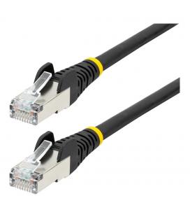 Cable de red startech latiguillo rj45 lszh s - ftp cat6a 0.5m negro