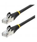 Cable de red startech latiguillo rj45 lszh s - ftp cat6a 0.5m negro