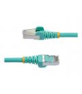Cable de red startech latiguillo rj45 lszh s - ftp cat6a 10m aqua