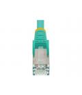 Cable de red startech latiguillo rj45 lszh s - ftp cat6a 1m aqua