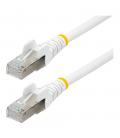 Cable de red startech latiguillo rj45 lszh s - ftp cat6a 5m blanco