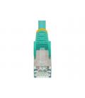 Cable de red startech latiguillo rj45 lszh s - ftp cat6a 5m aqua