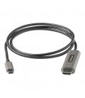 Cable usb tipo c a hdmi 4k startech 1m - macho - macho - negro