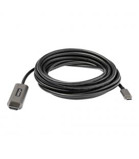 Cable usb tipo c a hdmi 4k startech 4m - macho - macho - negro