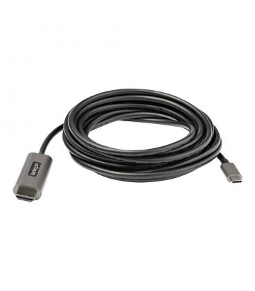 Cable usb tipo c a hdmi 4k startech 4m - macho - macho - negro