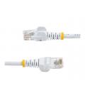 Cable de red startech latiguillo rj45 utp cat5e 10m blanco