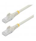 Cable de red startech latiguillo rj45 utp cat6 1m blanco