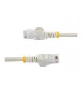 Cable de red startech latiguillo rj45 utp cat6 1m blanco